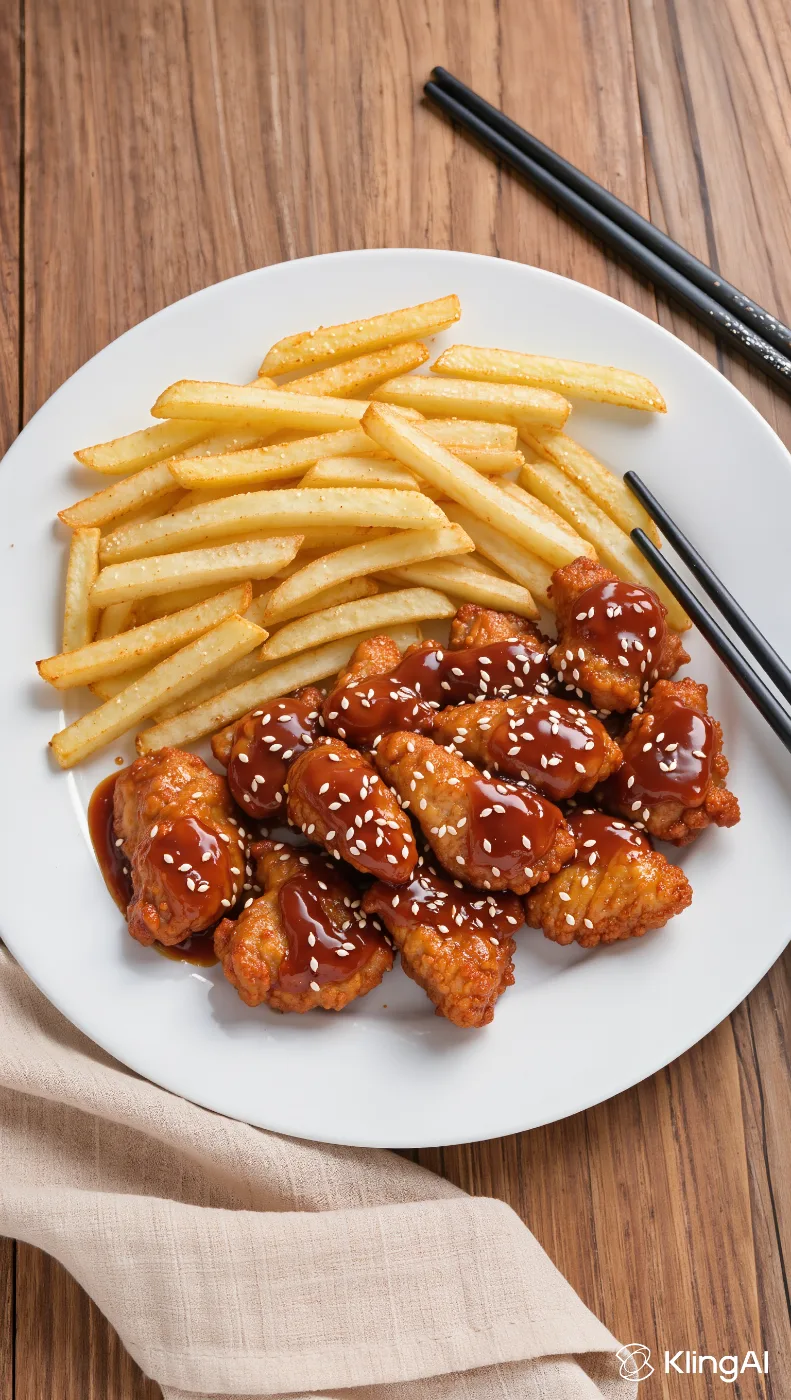 Teriyaki Soslu Tenders Menü